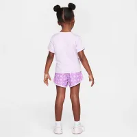 Nike Dri-FIT Essentials Toddler 2-Piece Printed Sprinter набор цвет фиолетовый