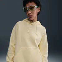 Nike Sportswear Phoenix Fleece женская оверсайз Pullover Толстовка с капюшоном цвет коричневый