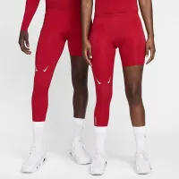 Nike NOCTA мужские Single-Leg баскетбольные Tights (Right) цвет красный