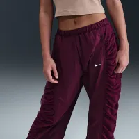 Nike Sportswear Girls' Woven Pants колір червоний