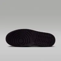 Nike Air Jordan 1 Mid чоловічі Кросівки колір чорний
