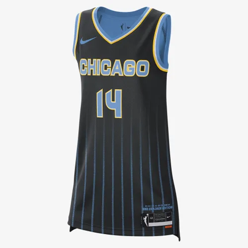 Chicago Sky Explorer Edition Nike Dri-FIT WNBA Victory Jersey цвет черный