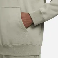 Nike Solo Swoosh чоловічі Fleece Толстовка з капюшоном колір зелений