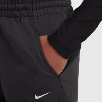 Nike Sportswear Big детские (Girls') Woven Wide-Leg Pants цвет черный