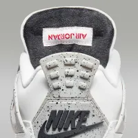 Nike Air Jordan 4 Retro чоловічі Кросівки колір білий