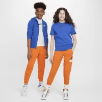 Nike Club Fleece Big детские Joggers Orange