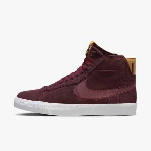 Nike SB Zoom Blazer Mid Premium Skate Кросівки колір червоний