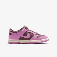 Nike Dunk Low Big дитячі Кросівки колір фіолетовий