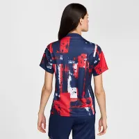 Paris Saint-Germain Academy Pro Home женская Nike Dri-FIT Soccer Pre-Match Top синий