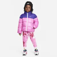 Nike Colorblock Puffer Куртка Toddler Куртка Pink