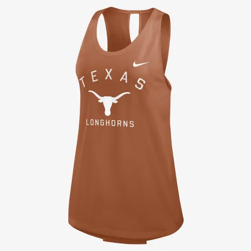 Texas Longhorns Primetime женская Nike College Tank Top Orange