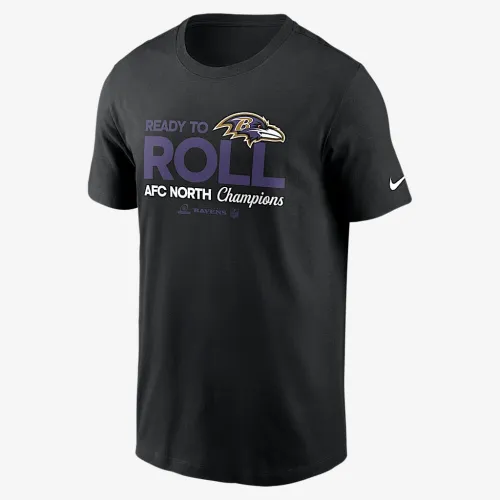 Baltimore Ravens 2024 AFC North Champions Trophy Collection чоловічі Nike NFL футболка колір чорний