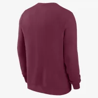 Florida State Seminoles Primetime Everцвет зеленый Logo мужские Nike College Pullover Crew цвет красный