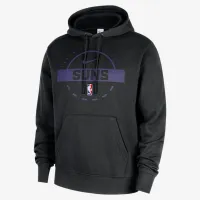 Phoenix Suns Club мужские Nike NBA Practice Pullover Толстовка с капюшоном цвет черный
