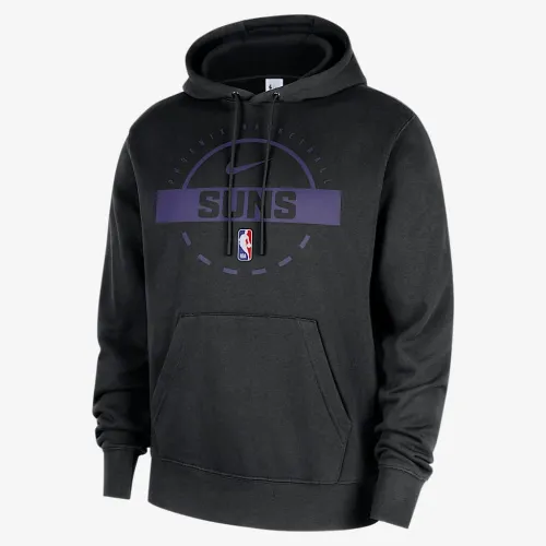 Phoenix Suns Club чоловічі Nike NBA Practice Pullover Толстовка з капюшоном колір чорний
