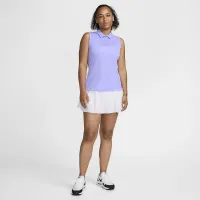 Nike Dri-FIT Victory жіноча Sleeveless для гольфу Polo колір фіолетовий