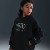 Nike Culture of баскетбольные Big детские Pullover Fleece Толстовка с капюшоном цвет черный