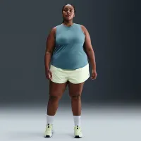 Nike One Classic жіноча Dri-FIT Tank Top (великі розміри) блакитний
