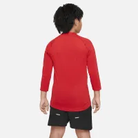 Nike Dry Big дитячі (для хлопчиків) 3/4-Sleeve Baseball Top колір червоний