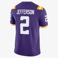 LSU Tigers чоловічі Nike Dri-FIT College Game Jersey колір фіолетовий