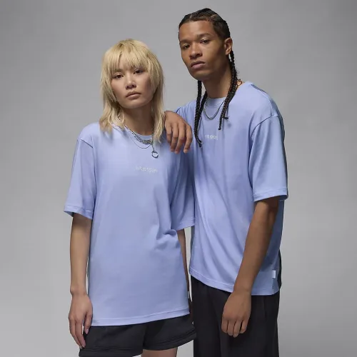 Nike Air Jordan мужские футболка цвет серый