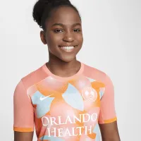Orlando Pride 2024 Stadium Primary Big детские Nike Dri-FIT NWSL Replica Jersey цвет красный