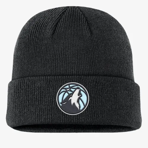 Nike Minnesota Timberwolves Terra City Edition Nika NBA Beanie колір чорний