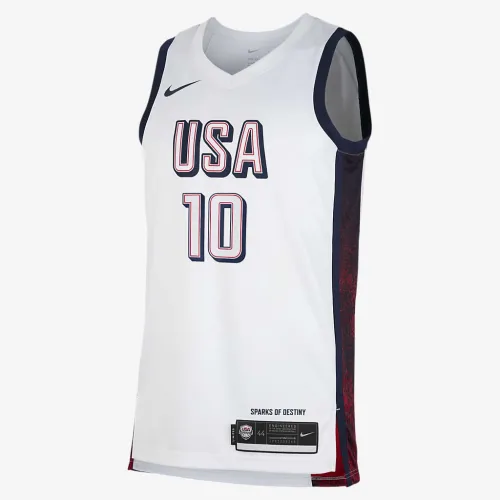 Jayson Tatum Team USA USAB Limited Home Unisex Nike Dri-FIT баскетбольні Jersey White
