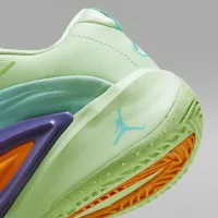 Nike Luka 3 Big детские баскетбольные Кроссовки цвет зеленый