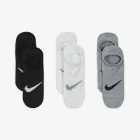 Nike Everyday Plus Lightweight жіноча тренувальні Footie шкарпетки (3 пар) різнокольорові