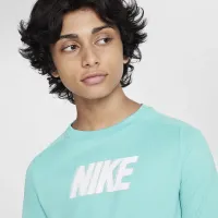 Nike Dri-FIT Multi+ Big дитячі (для хлопчиків) Long-Sleeve Top колір зелений