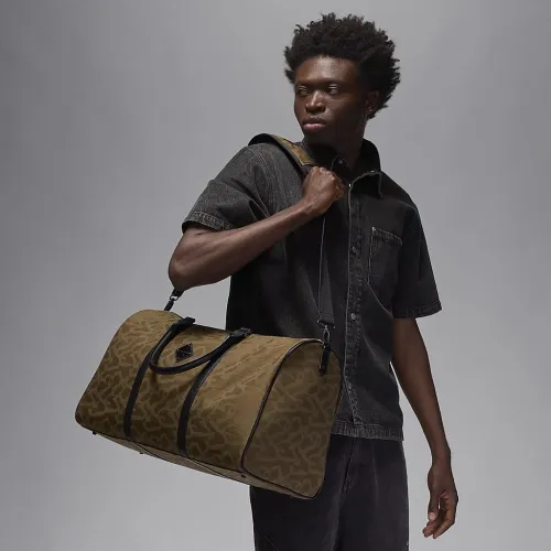 Nike Jordan Icon Duffle сумка (40L) колір коричневий