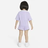 Nike Prep in Your Step Toddler шорти комплект колір фіолетовий