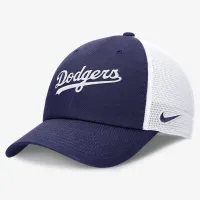 Los Angeles Dodgers Everколір зелений Wordmark Club чоловічі Nike MLB Adjustable Hat блакитний