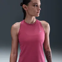 Nike Swift жіноча Dri-FIT Running Tank Top колір фіолетовий
