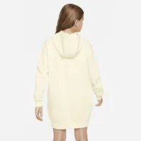 Nike Sportswear Club Fleece Big детские (Girls') Толстовка с капюшоном Костюм цвет белый