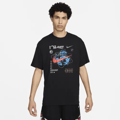 Nike чоловічі Max90 баскетбольні футболка колір чорний