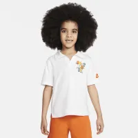 Nike Sportswear Create Your Own Adventure Little детские Polo and шорты набор Orange