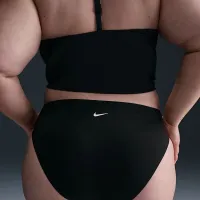Nike Swim Essential женская С высокой Талией Bottoms (Extended Sizing) цвет черный