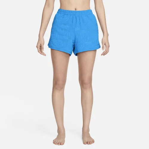 Nike Swim Retro Flow жіноча Cover-Up шорти блакитний