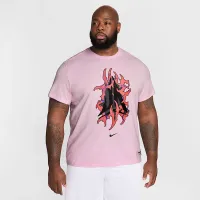 Nike Ja мужские баскетбольные футболка Pink
