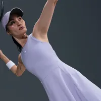 Nike Victory жіноча Dri-FIT Tennis Костюм колір фіолетовий