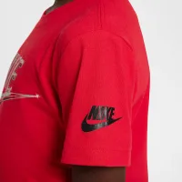 Nike Little дитячі Metallic Futura футболка колір червоний
