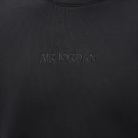 Nike Air Jordan Wordmark чоловічі Fleece Crew-Neck світшот колір чорний