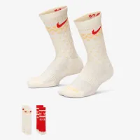 Nike Little детские Dri-FIT Fairisle Crew носки (2 пары) цвет красный