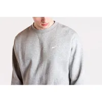 Nike Sportswear Club Fleece мужские Crew цвет серый