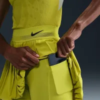 NikeCourt Slam женская Dri-FIT Tennis юбка цвет зеленый