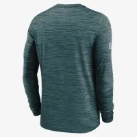 Philadelphia Eagles Sideline Velocity чоловічі Nike Dri-FIT NFL Long-Sleeve футболка колір зелений