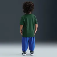 Nike Little дитячі Snowboard Boxy футболка колір зелений