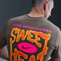 Nike Sportswear футболка колір сірий